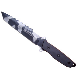  Straight knife with black G10 handle UD17027